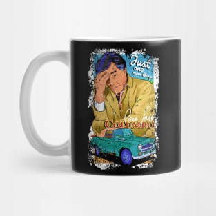 Peering Through Columbo's Lens Crime And Methodical Deduction Mug